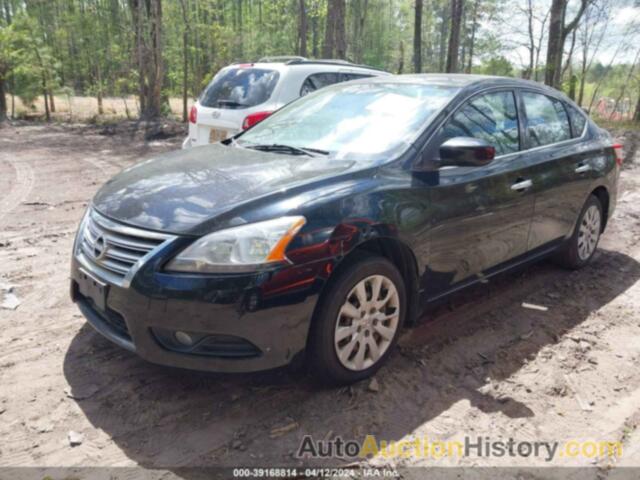 NISSAN SENTRA S, 3N1AB7AP4EL678850