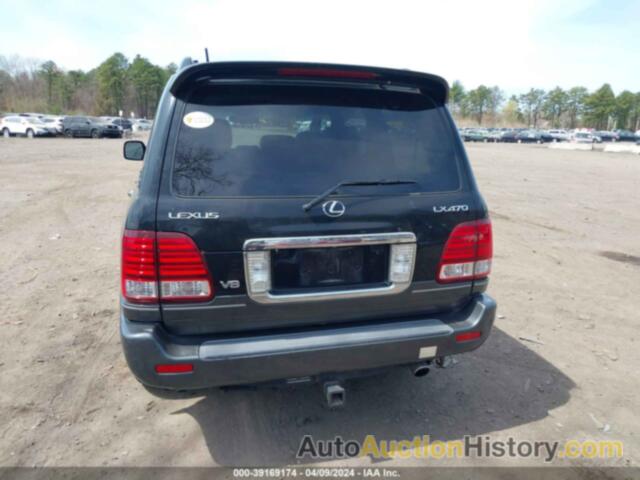 LEXUS LX 470, JTJHT00W574025460