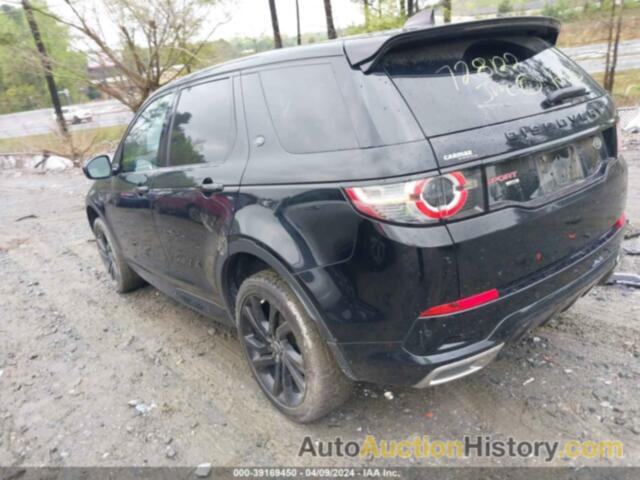 LAND ROVER DISCOVERY SPORT HSE, SALCR2SX8JH728122