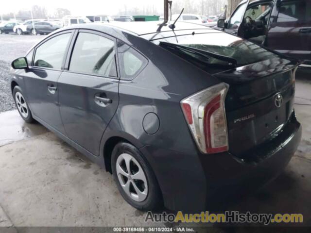 TOYOTA PRIUS, JTDKN3DUXE0373465