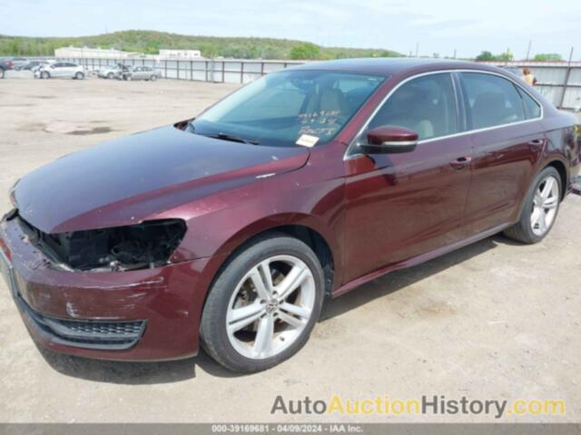 VOLKSWAGEN PASSAT 2.0L TDI SE, 1VWBN7A33EC011850