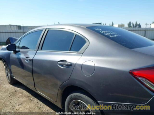 HONDA CIVIC SEDAN LX, 19XFB2F57FE200229