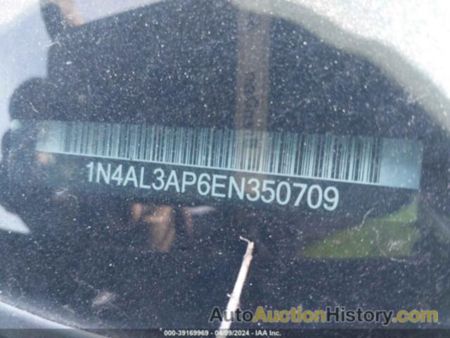 NISSAN ALTIMA, 1N4A23AP6EN350709