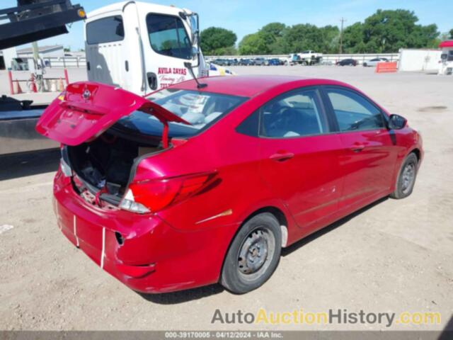 HYUNDAI ACCENT SE, KMHCT4AE0GU942943