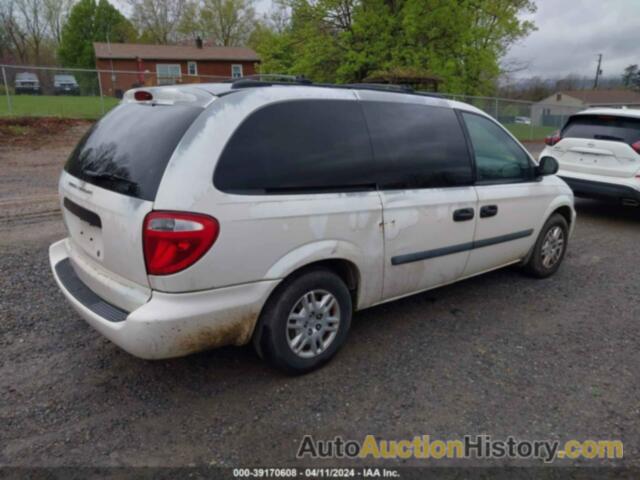 DODGE GRAND CARAVAN SE, 1D8GP24R16B539921