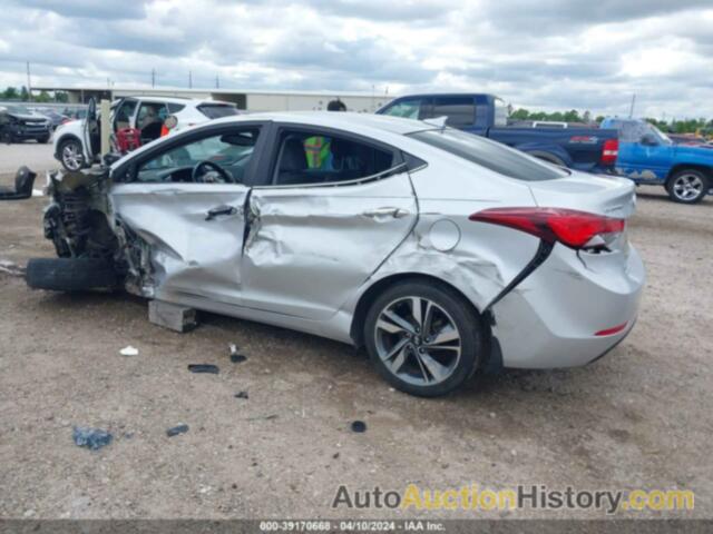 HYUNDAI ELANTRA LIMITED, KMHDH4AE5FU285495