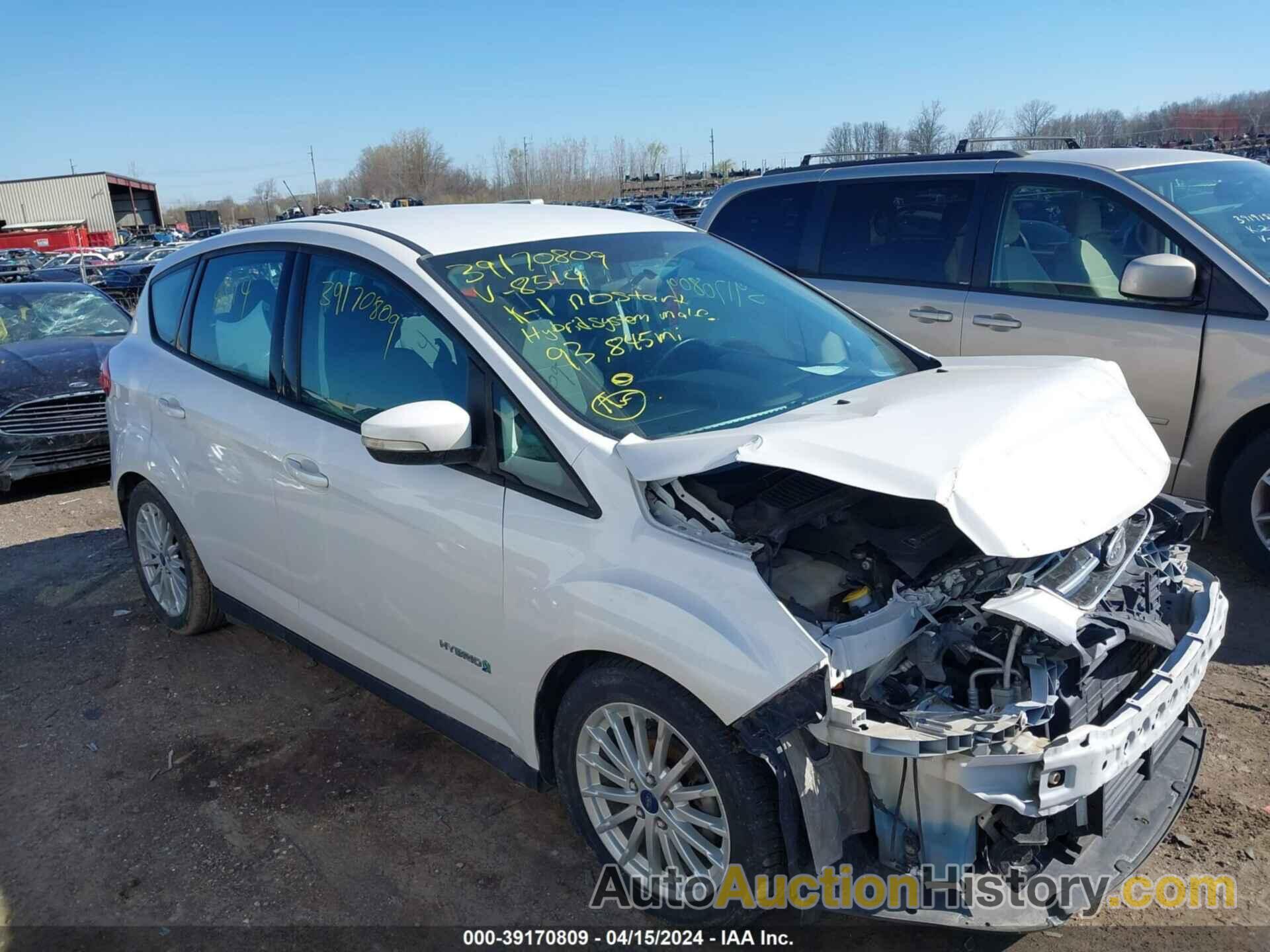 FORD C-MAX HYBRID SE, 1FADP5AU1EL518514