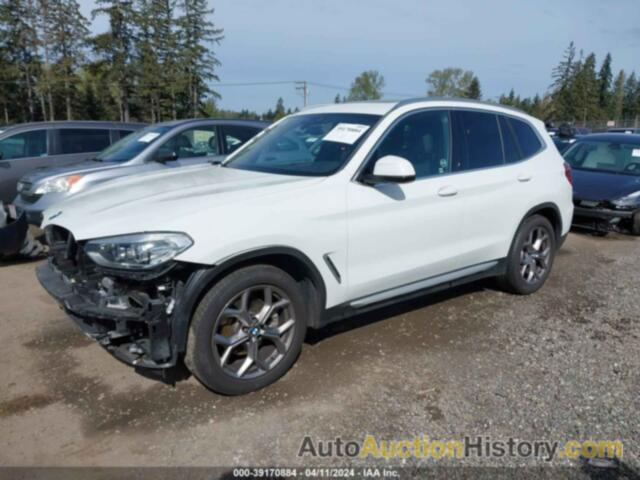 BMW X3 XDRIVE30I, 5UXTY5C00M9G72397