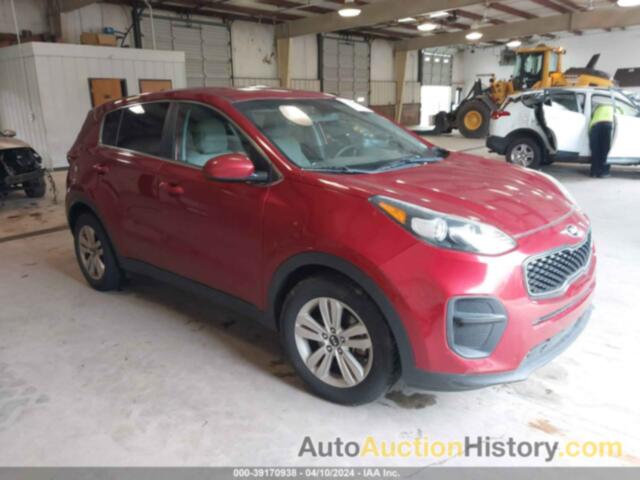 KIA SPORTAGE LX, KNDPM3AC3H7209507