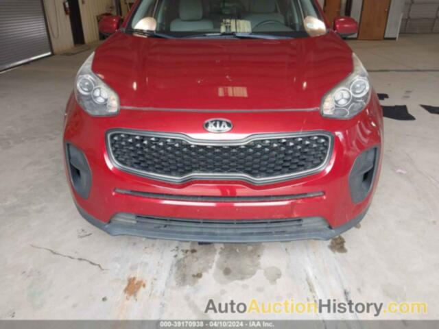 KIA SPORTAGE LX, KNDPM3AC3H7209507