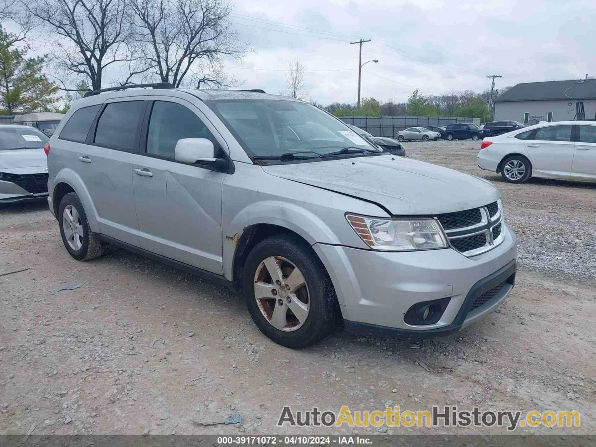 DODGE JOURNEY SXT, 3C4PDCBG9CT316664