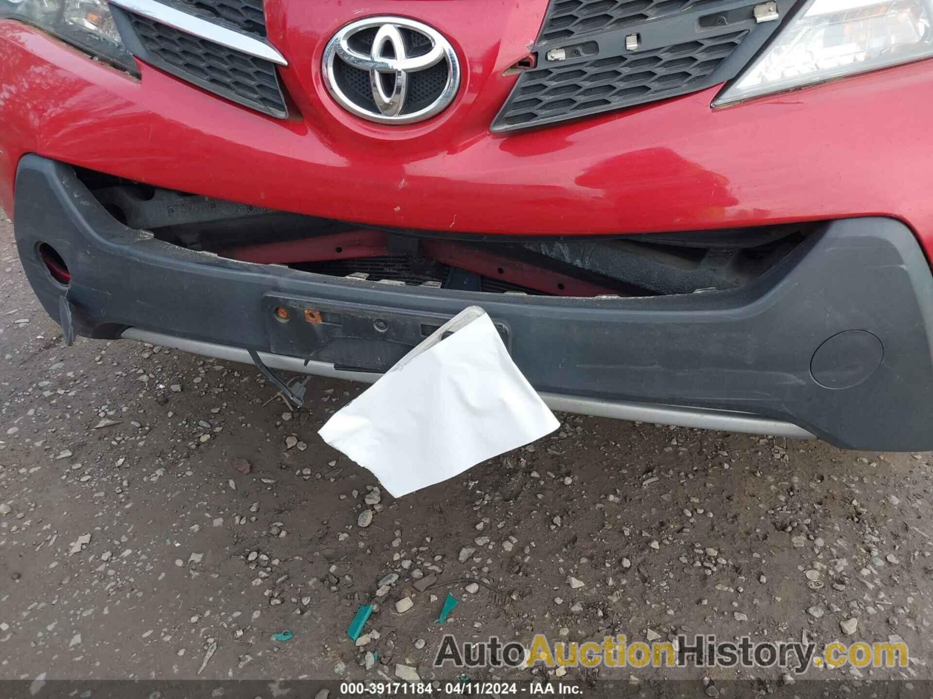 TOYOTA RAV4 XLE, JTMRFREV4FJ050188