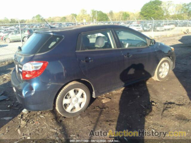 TOYOTA COROLLA MATRIX, 2T1KU40EX9C005287