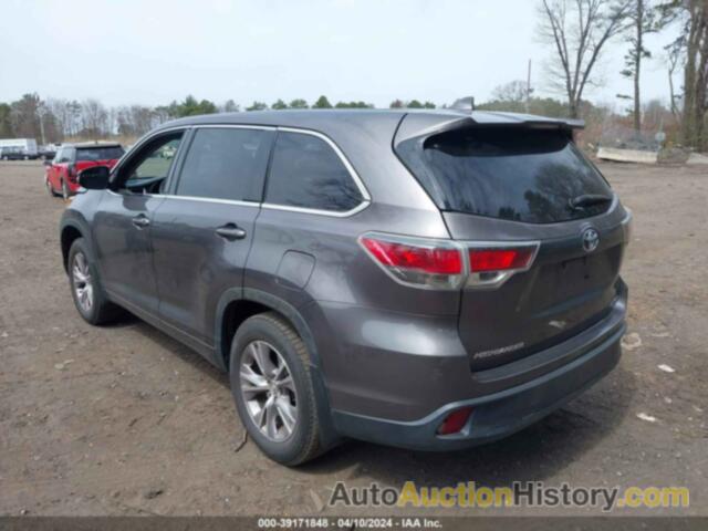 TOYOTA HIGHLANDER LE PLUS V6, 5TDBKRFH9FS213457