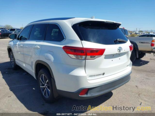 TOYOTA HIGHLANDER XLE, 5TDJZRFH9HS515938