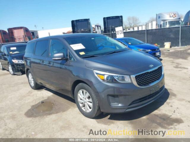 KIA SEDONA LX, KNDMB5C19H6231257