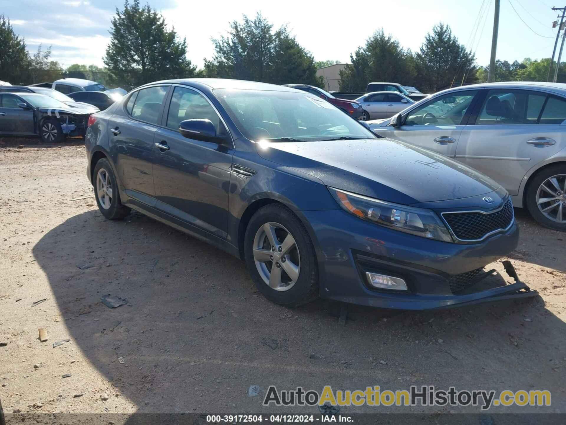 KIA OPTIMA LX, 5XXGM4A75FG385598