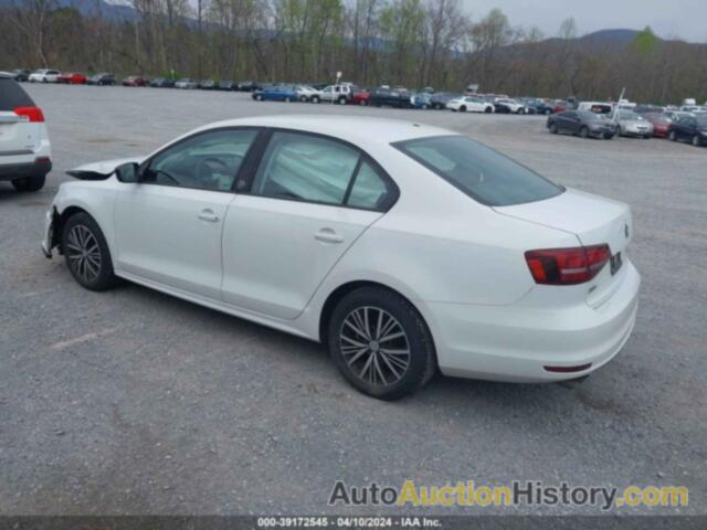 VOLKSWAGEN JETTA 1.4T SE/1.4T WOLFSBURG EDITION, 3VWB67AJ1JM203515