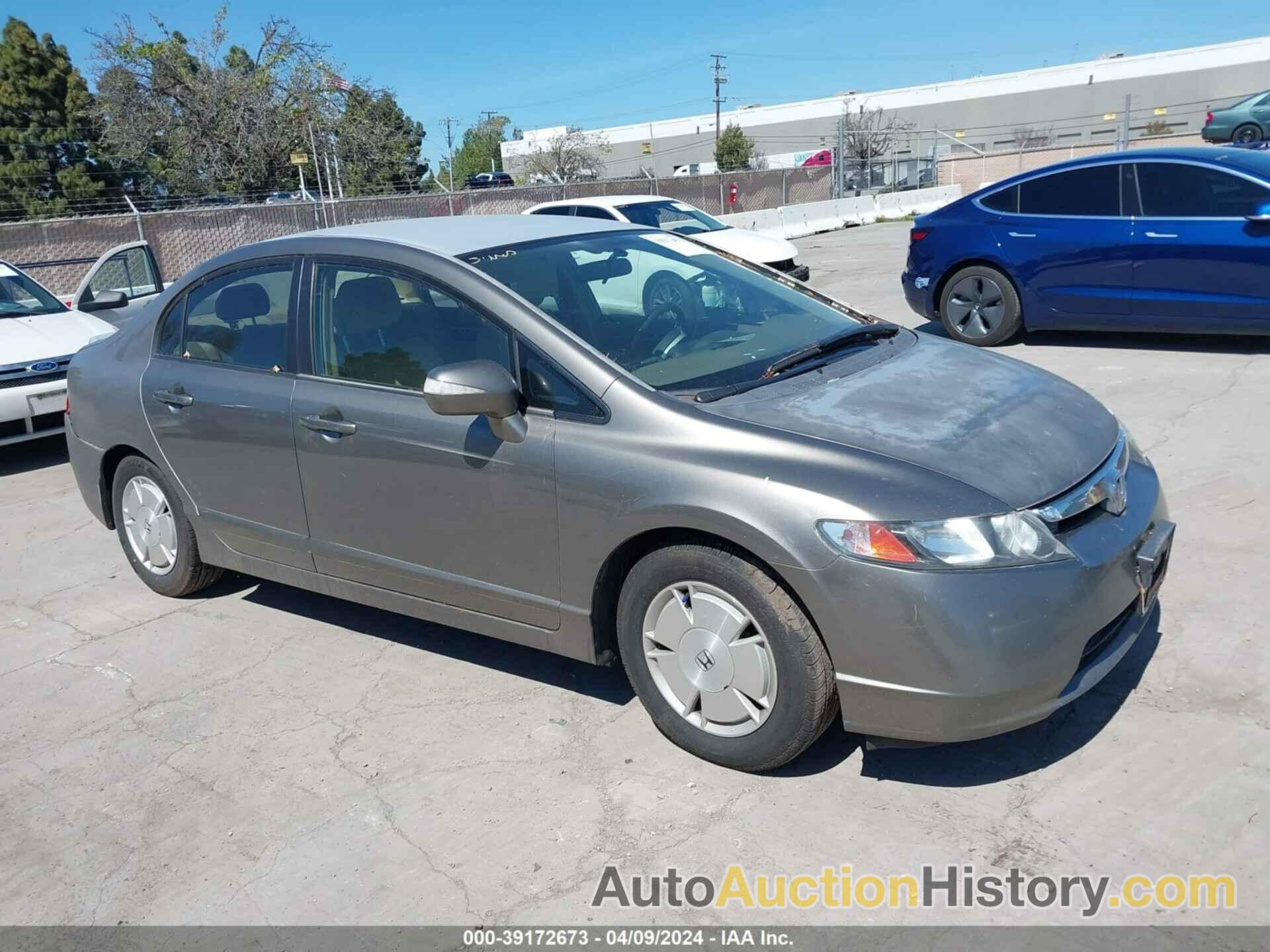 HONDA CIVIC HYBRID, JHMFA362X6S022469