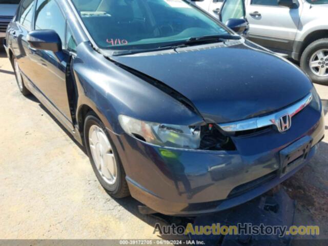 HONDA CIVIC HYBRID HYBRID, JHMFA36237S002534