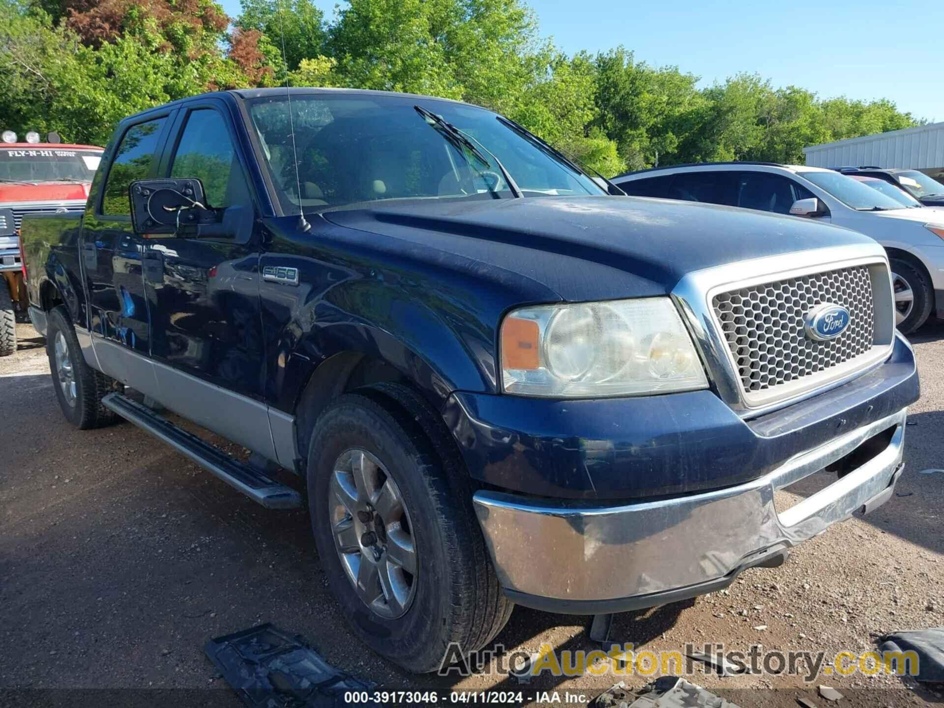 FORD F-150 XLT, 1FTRW12W06FA51968