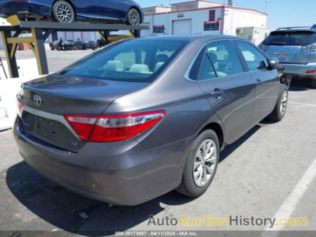 TOYOTA CAMRY LE, 4T4BF1FK6GR579957