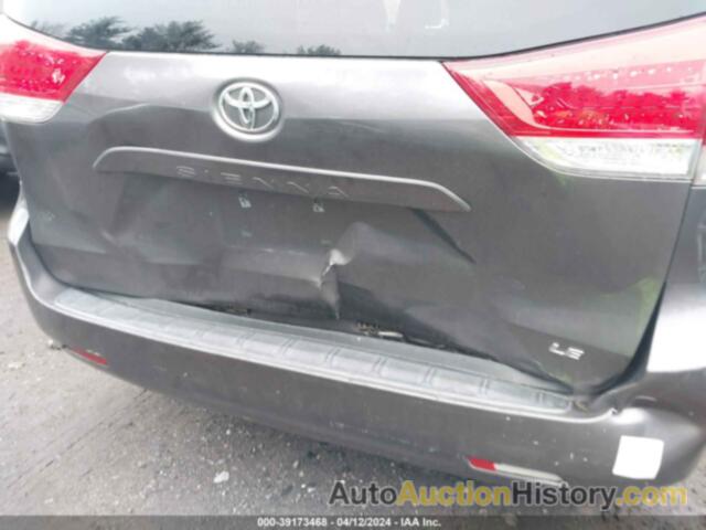 TOYOTA SIENNA LE V6 8 PASSENGER, 5TDKK3DC9CS202622