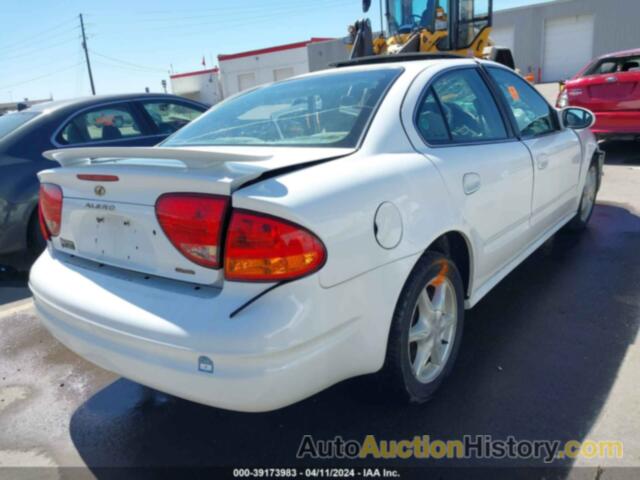 OLDSMOBILE ALERO GL3, 1G3NL52E8YC317764