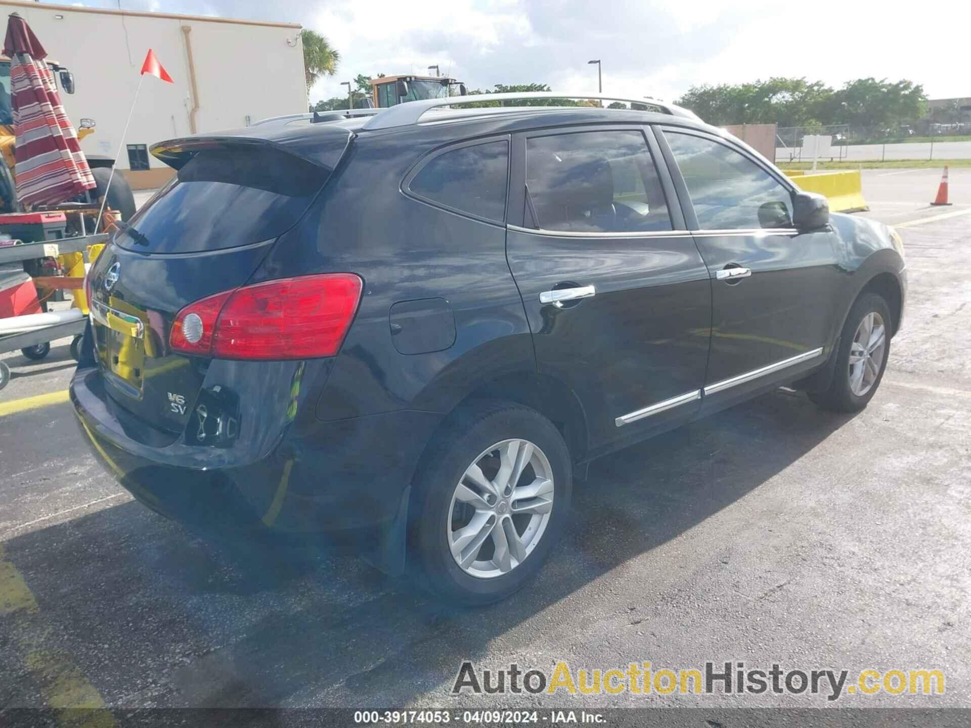 NISSAN ROGUE SV, JN8AS5MT2CW609421