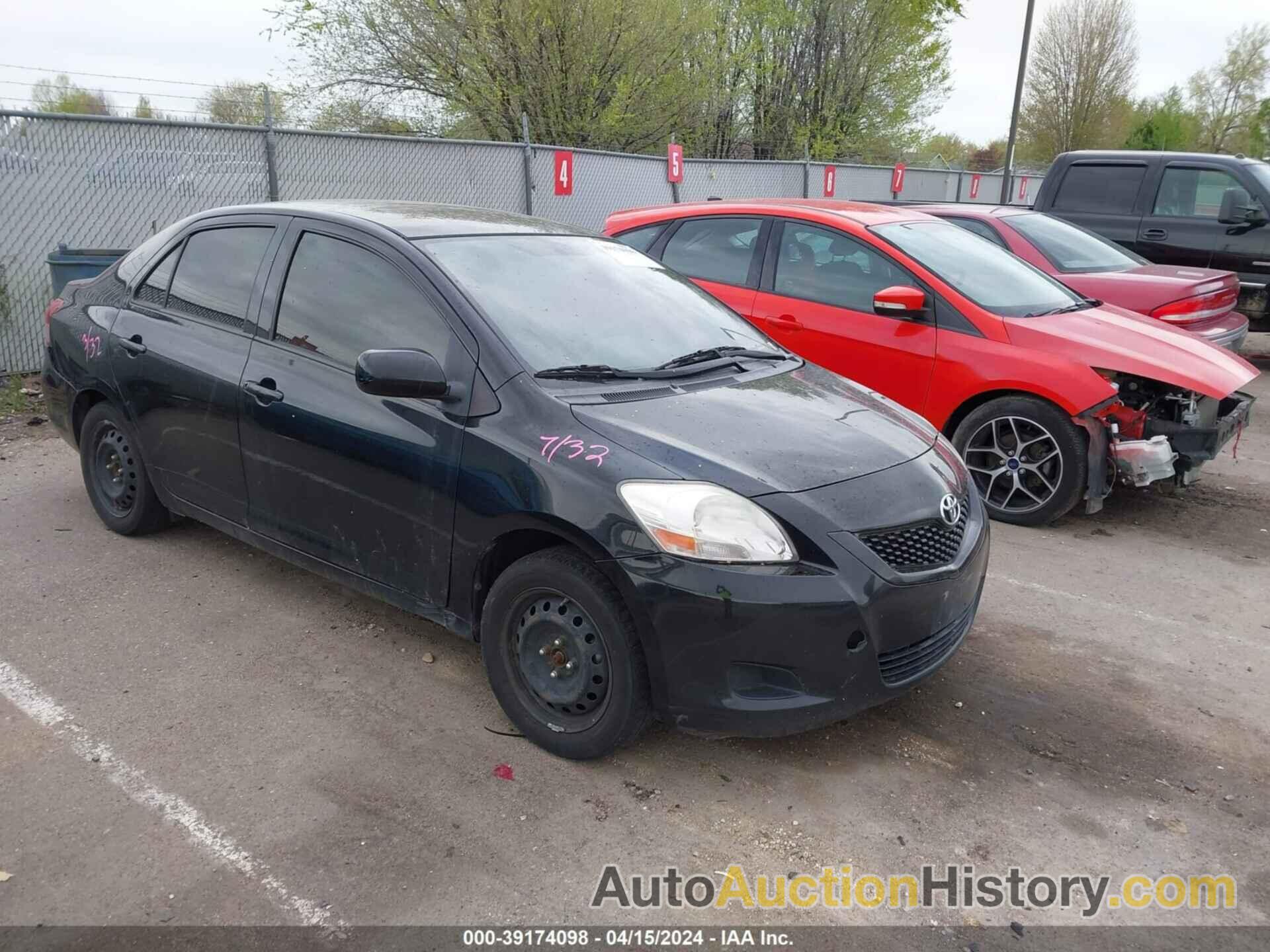 TOYOTA YARIS, JTDBT4K32CL036810