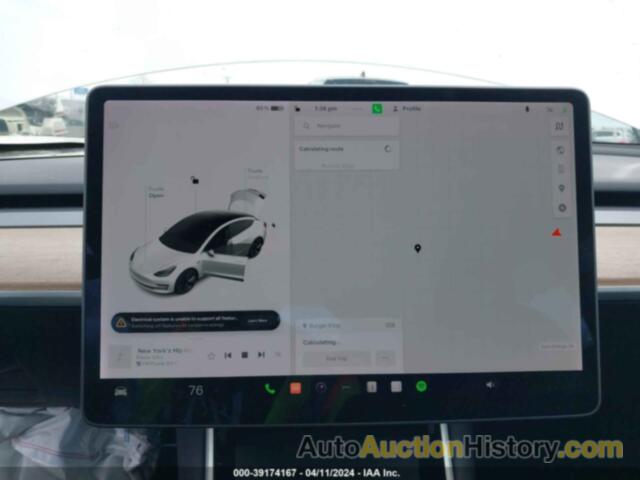 TESLA MODEL 3 STANDARD RANGE PLUS REAR-WHEEL DRIVE/STANDARD RANGE REAR-WHEEL DRIVE, 5YJ3E1EA7LF783670