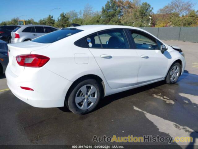 CHEVROLET CRUZE LS AUTO, 1G1BC5SM2J7207911