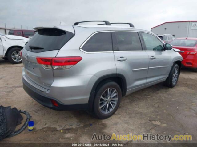 TOYOTA HIGHLANDER XLE, 5TDJZRFH7HS388543