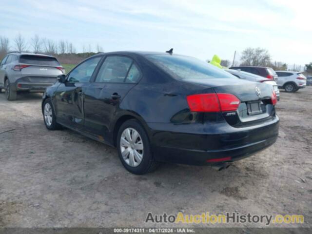 VOLKSWAGEN JETTA 1.8T SE, 3VWD17AJ8EM274322