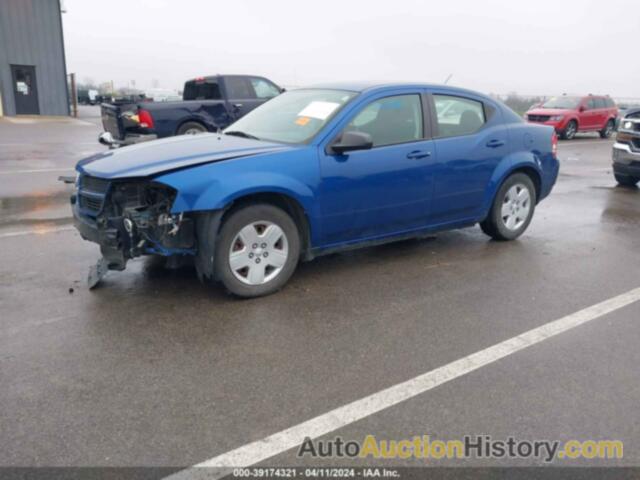 DODGE AVENGER SXT, 1B3CC4FB8AN114189