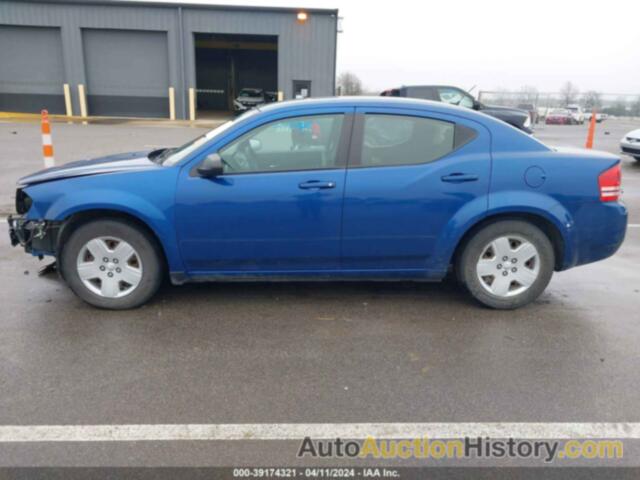 DODGE AVENGER SXT, 1B3CC4FB8AN114189