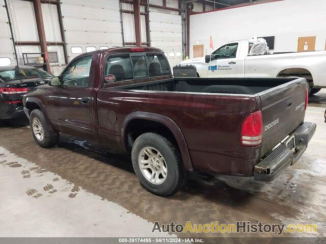 DODGE DAKOTA, 1D7FL16K64S591709