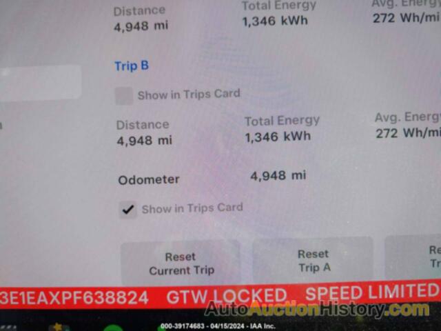 TESLA MODEL 3, 5YJ3E1EAXPF638824