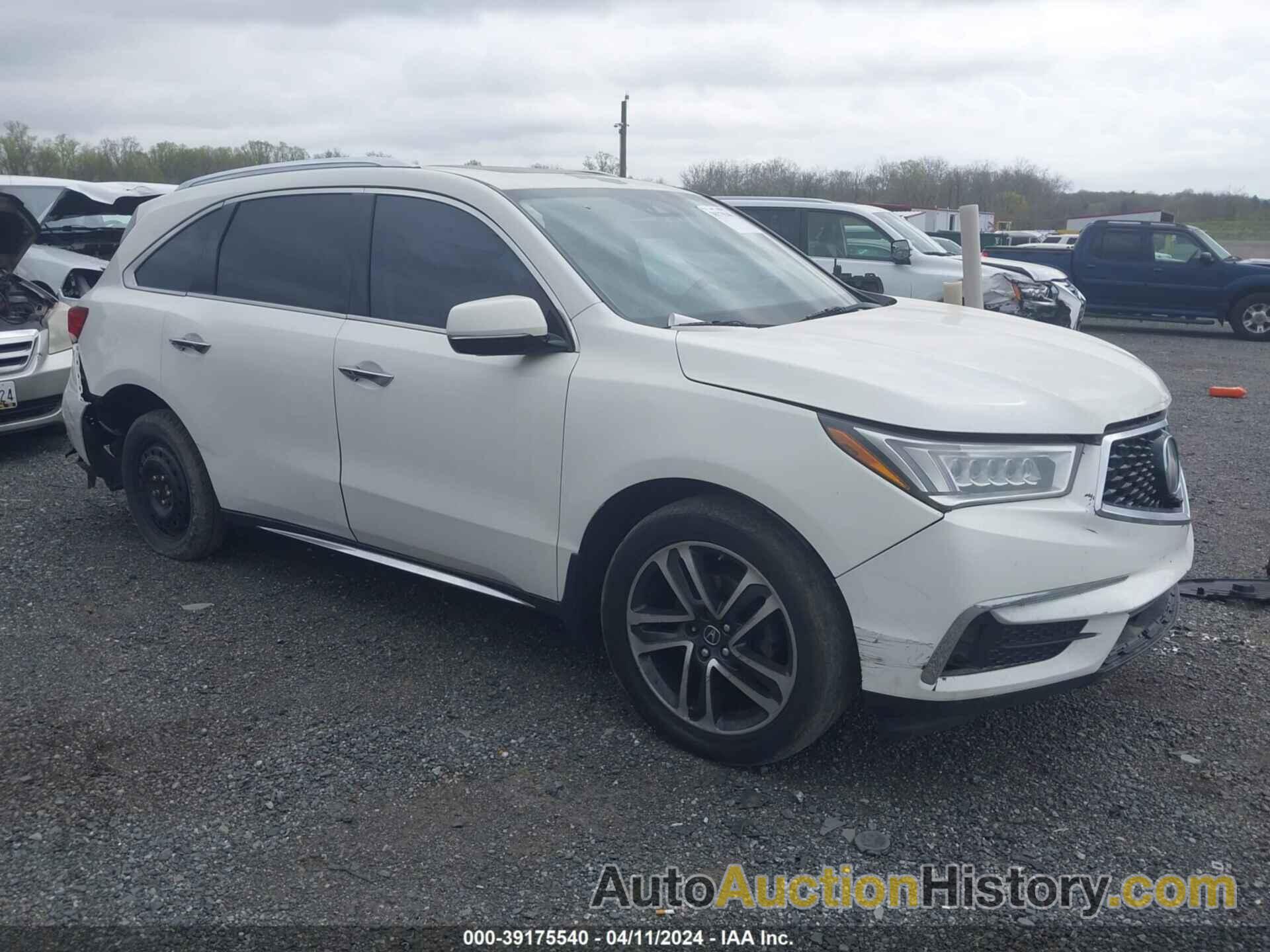ACURA MDX ADVANCE PACKAGE, 5FRYD4H86HB005613