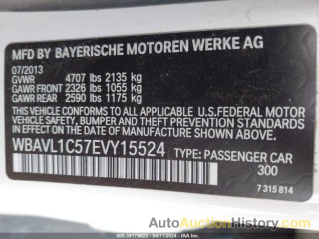 BMW X1 XDRIVE28I, WBAVL1C57EVY15524