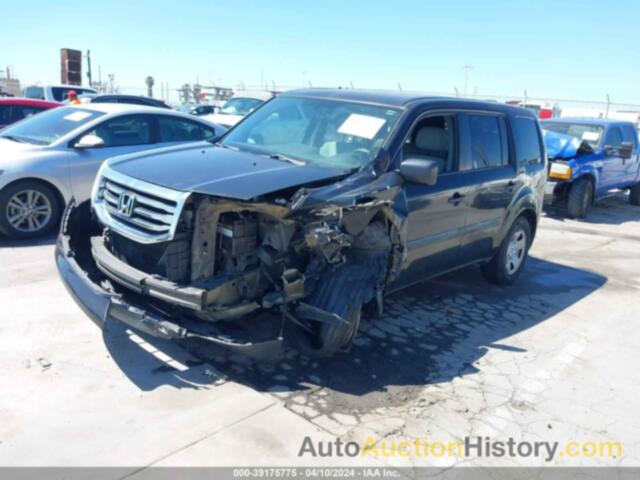 HONDA PILOT LX, 5FNYF3H25EB010153