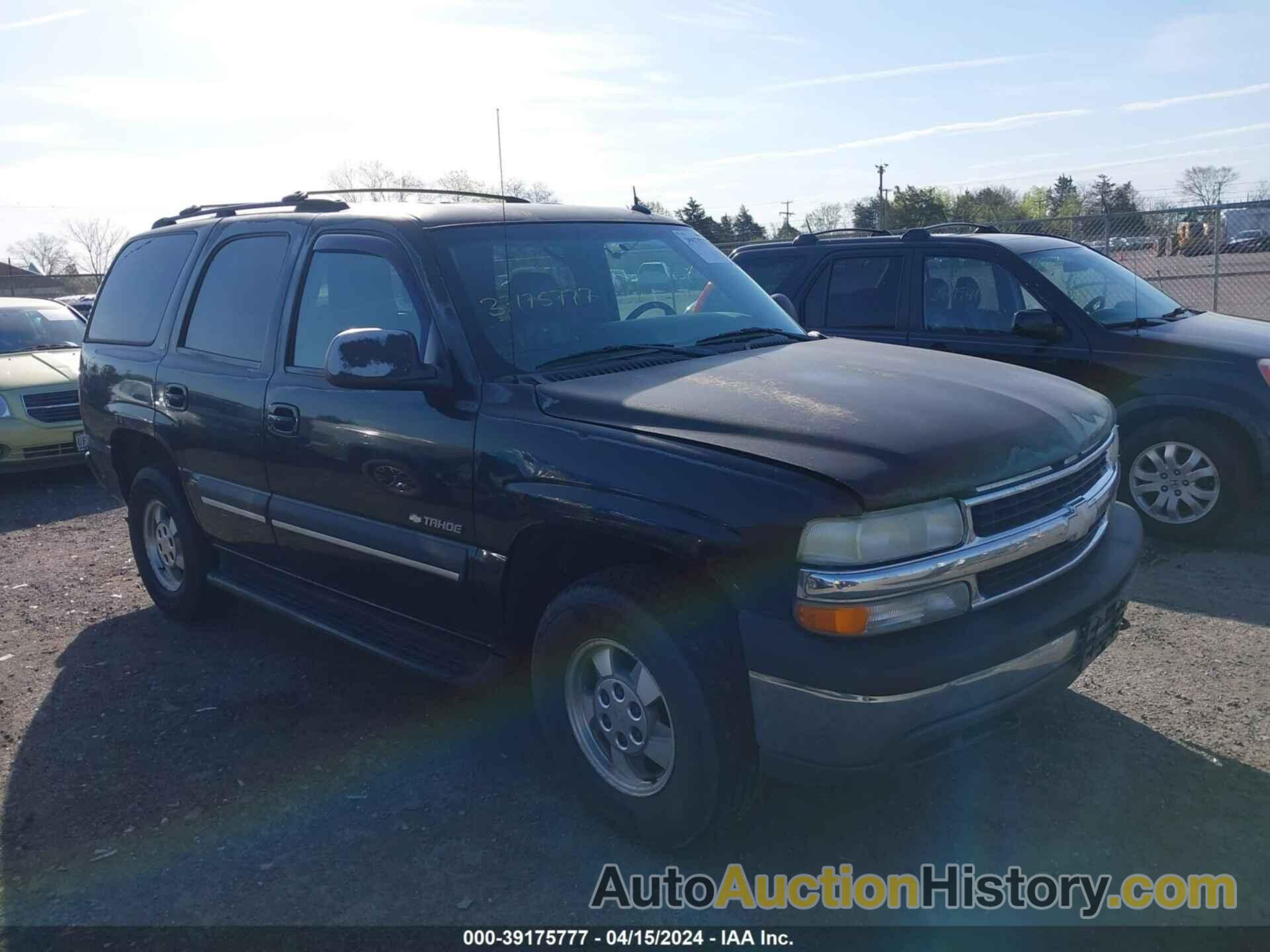 CHEVROLET TAHOE LT, 1GNEK13Z43J196563