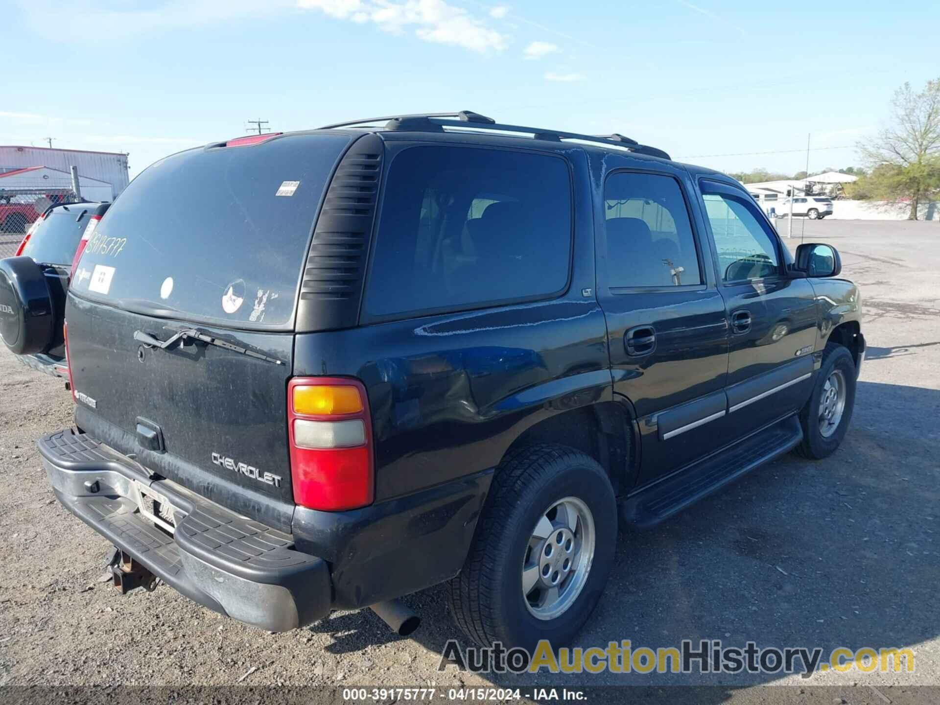 CHEVROLET TAHOE LT, 1GNEK13Z43J196563