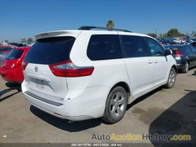 TOYOTA SIENNA LE, 5TDKK3DC8GS731078