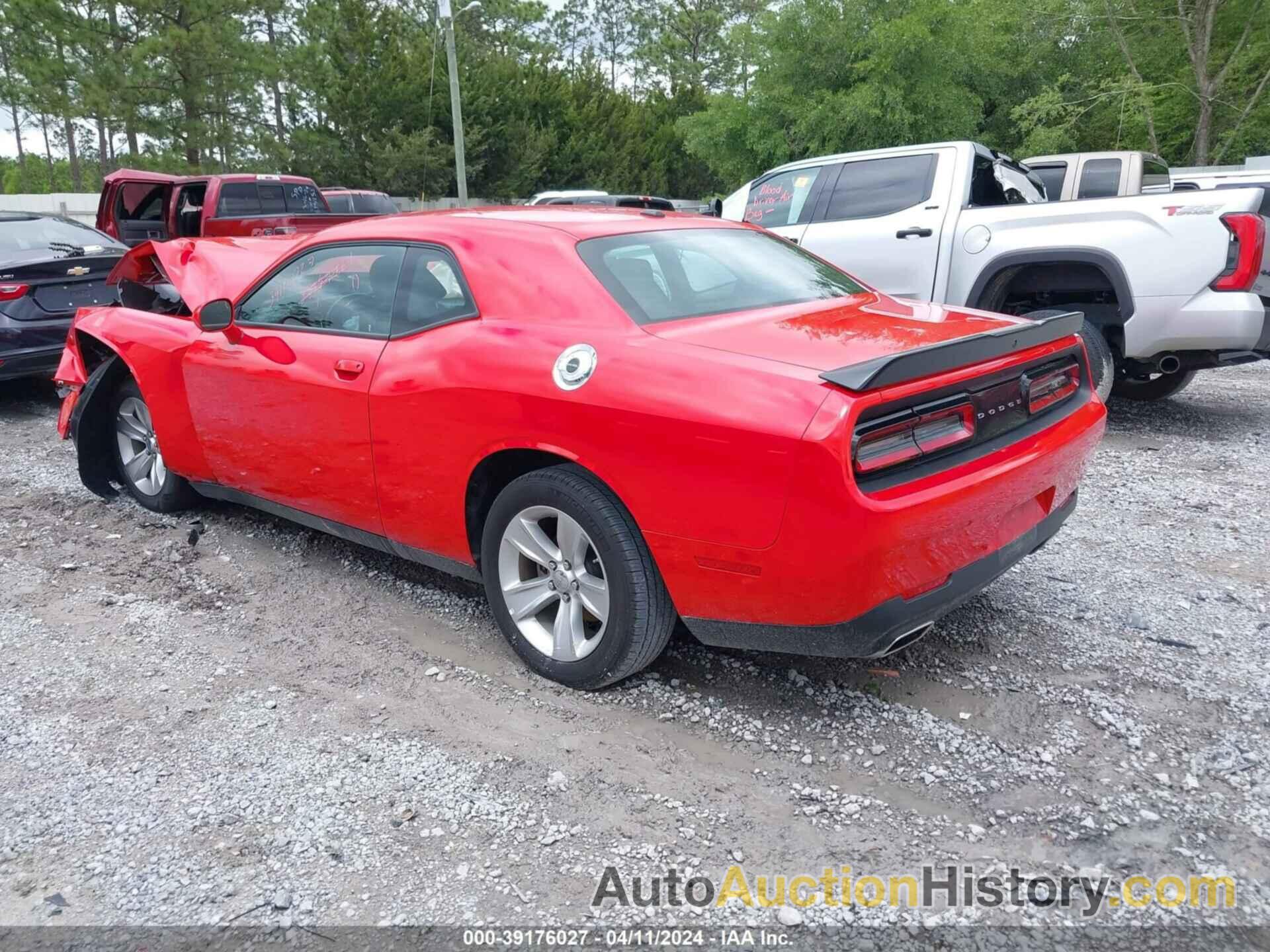 DODGE CHALLENGER SXT, 2C3CDZAG9PH507474