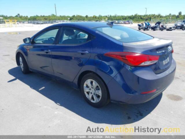 HYUNDAI ELANTRA SE, 5NPDH4AE3GH739114