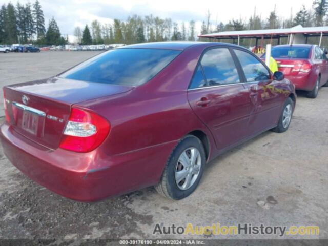TOYOTA CAMRY LE, JTDBE32K640272892