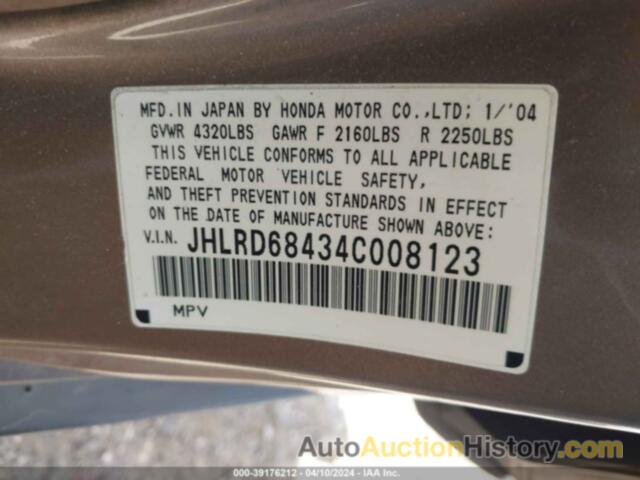 HONDA CR-V LX, JHLRD68434C008123