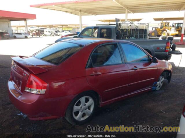 KIA SPECTRA SX, KNAFE222495025941