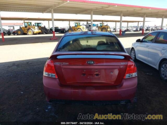 KIA SPECTRA SX, KNAFE222495025941